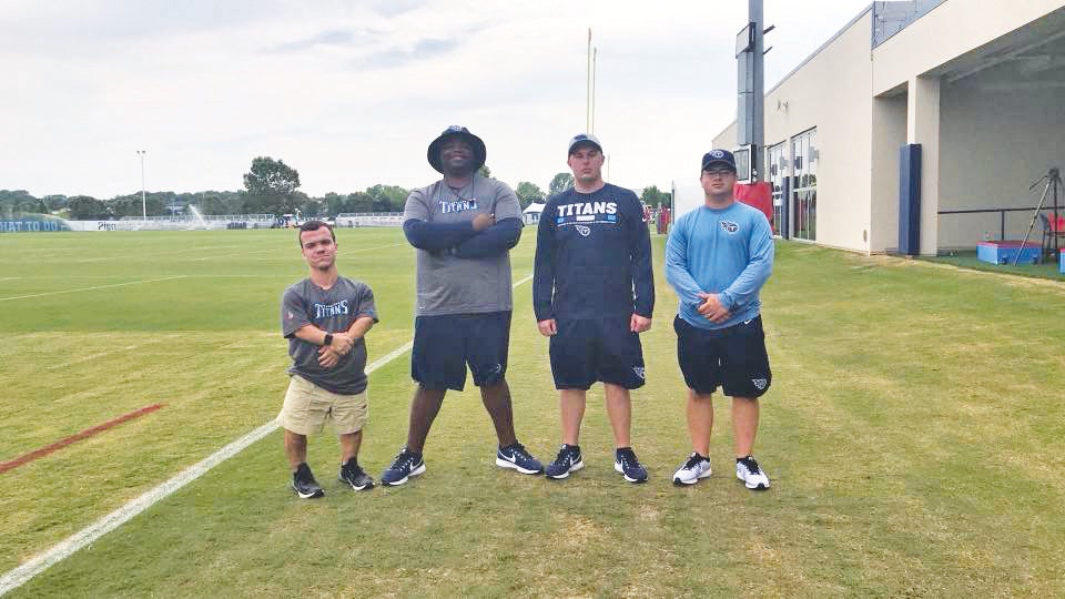 Local interning with Tennessee Titans following AL government position -  Valley Times-News