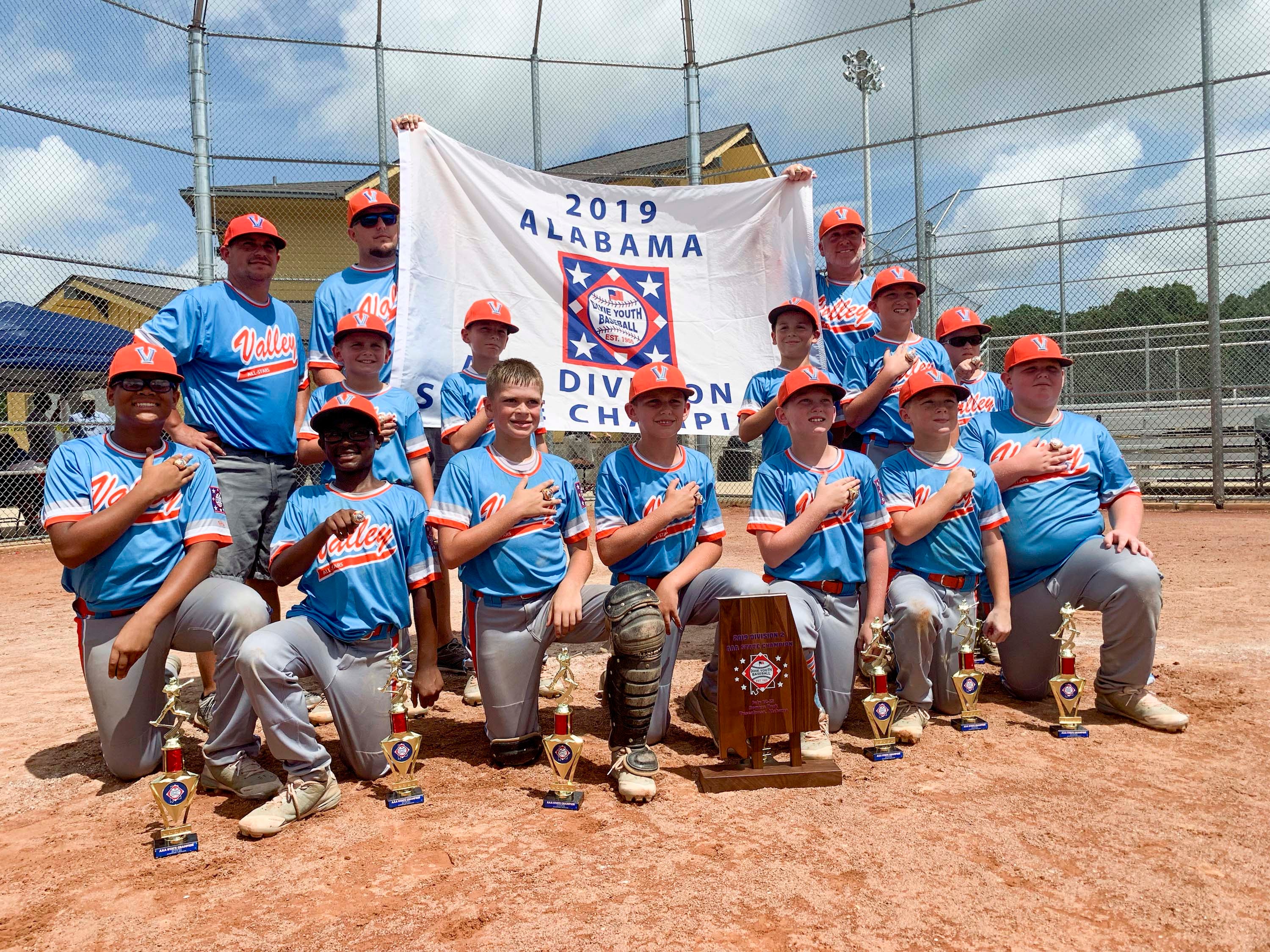Valley 9 and 10yearold baseball allstars advance to Dixie Youth