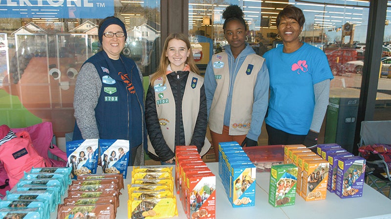 Local Girl Scouts Selling Cookies To Pay For Trips Valley Times News