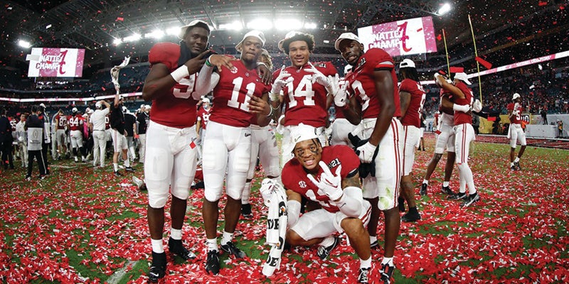 Former Lanett QB Kristian Story earns championship ring with Alabama win -  Valley Times-News