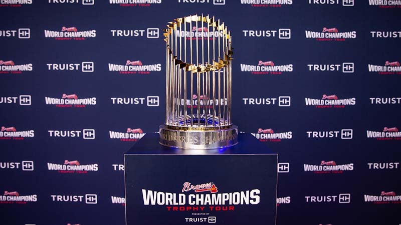 Atlanta Braves 2021 World Series Champions Trophy Algeria