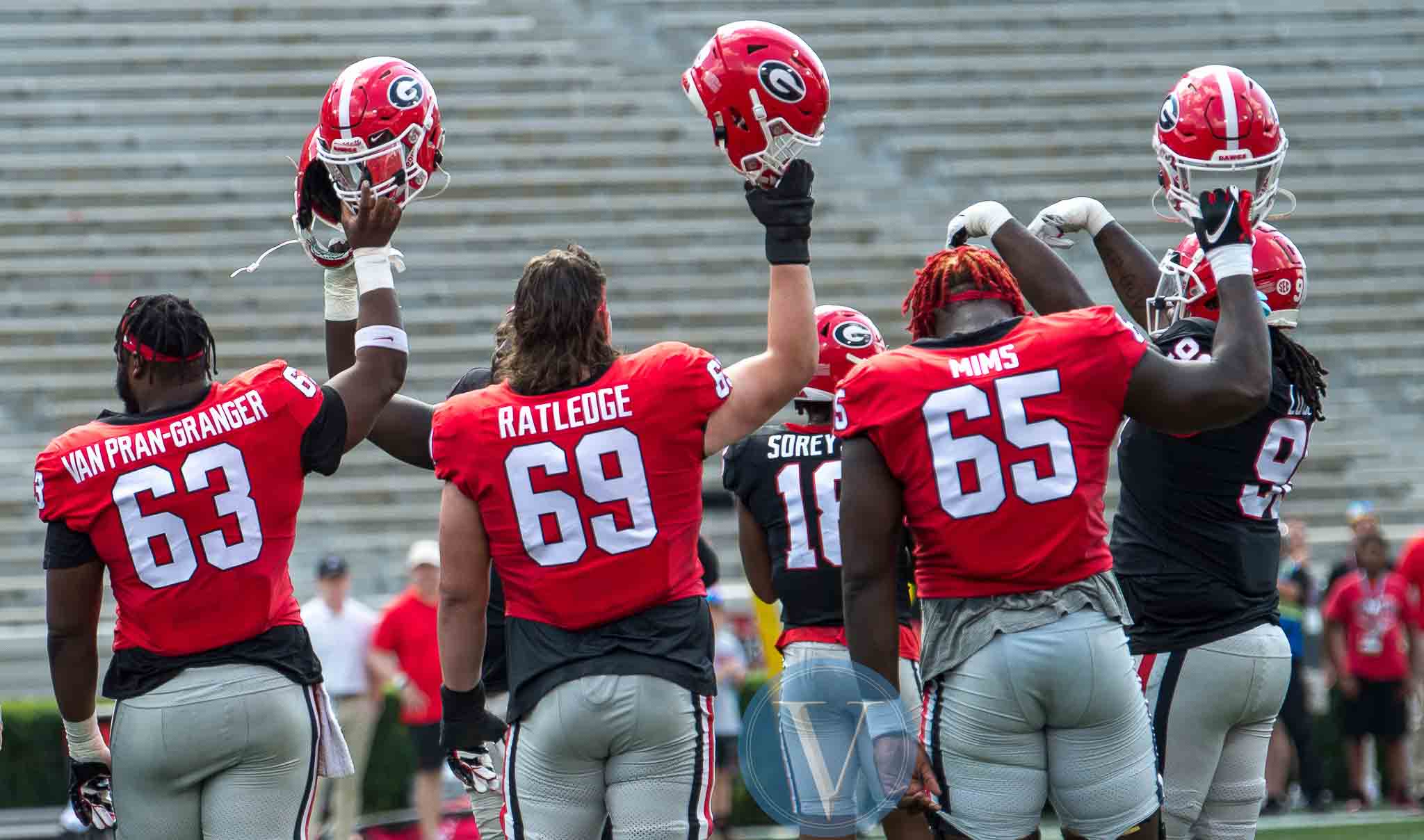 UGA G-Day  Spring Georgia Bulldogs Football Game