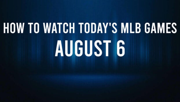 How to Watch MLB Baseball on Tuesday, August 6: TV Channel, Live Streaming, Start Times