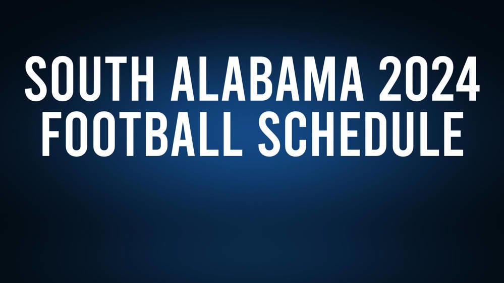 South Alabama 2024 Football Schedule, Record, Results Valley TimesNews