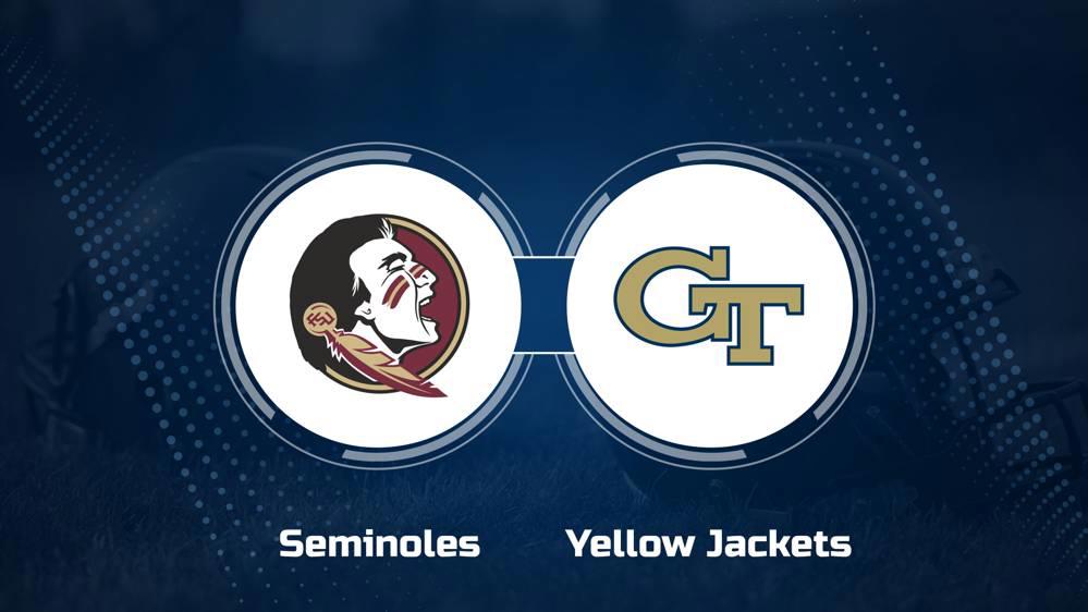 Where to Watch Florida State vs. Georgia Tech on TV or Live Streaming – August 24