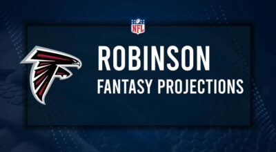 Bijan Robinson Fantasy Projections: Week 4 vs. the Saints