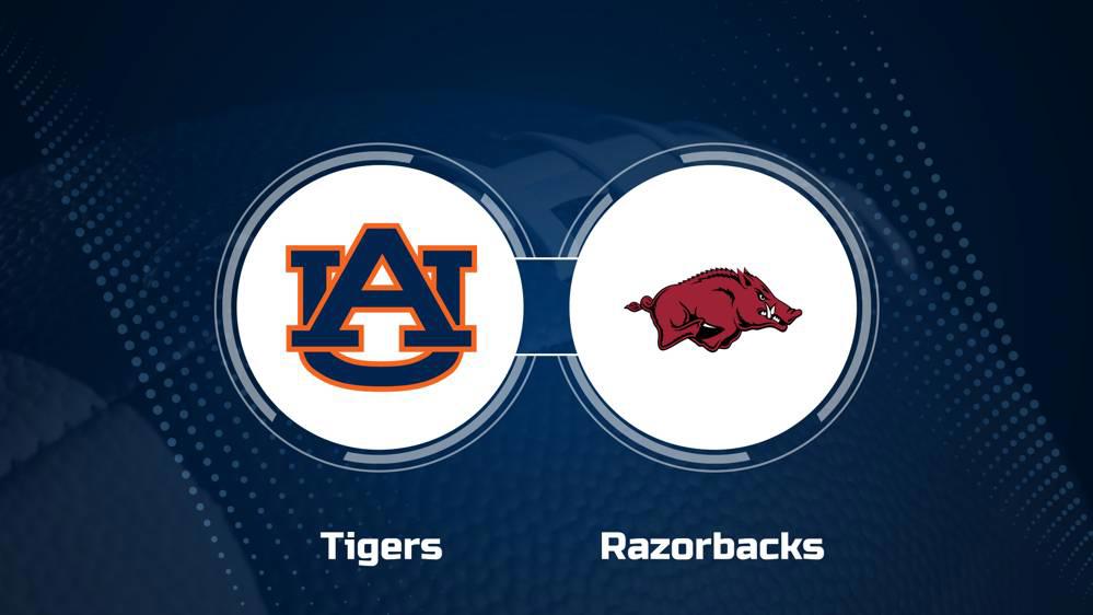 Where to Watch Auburn vs. Arkansas on TV or Streaming Live - Sept. 21