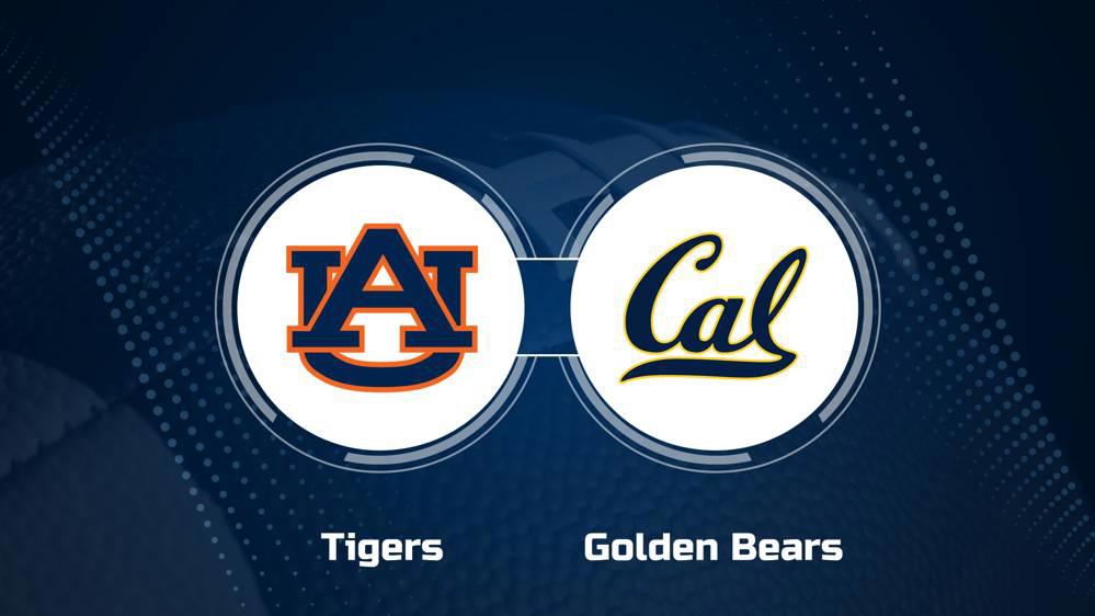 Where to Watch Auburn vs. California on TV or Streaming Live - Sept. 7