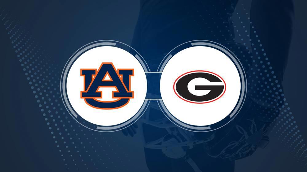 Auburn vs. Georgia: Odds, spread, and over/under - Oct. 5