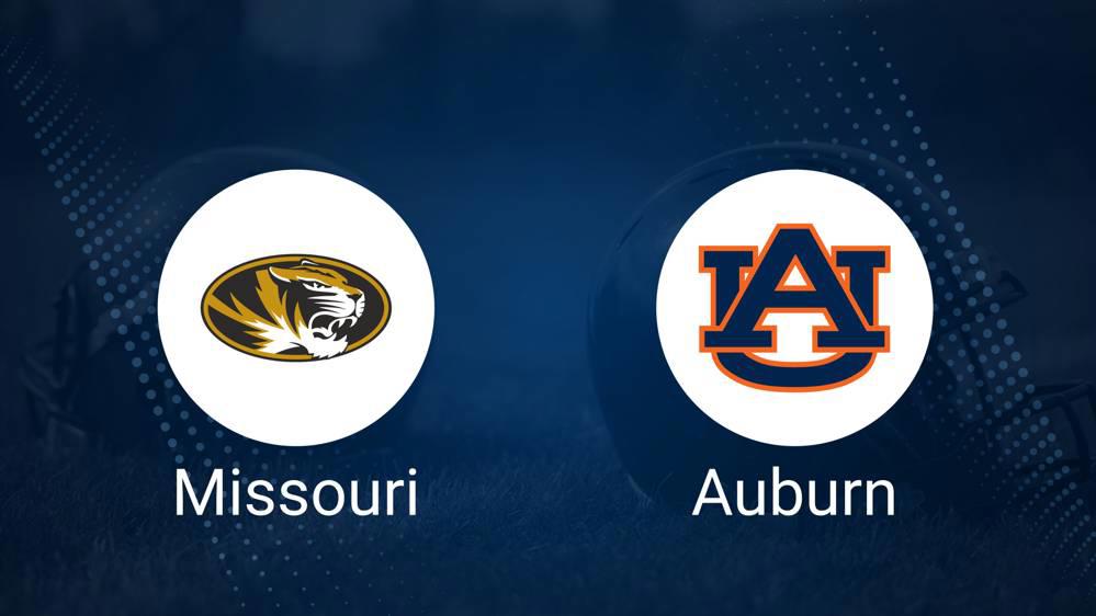 Best Bets, Predictions & Odds for the Auburn vs. Missouri Game – Saturday, Oct. 19