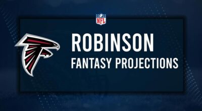 Bijan Robinson Fantasy Projections: Week 6 vs. the Panthers