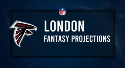 Drake London Fantasy Projections: Week 8 vs. the Buccaneers