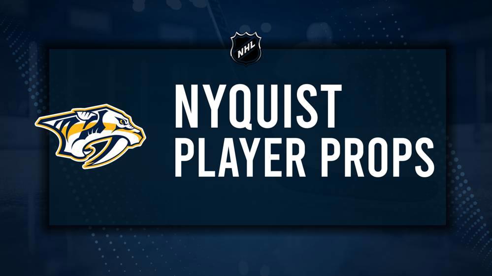 Gustav Nyquist Player Prop Bets for the Predators vs. Lightning Game - October 28