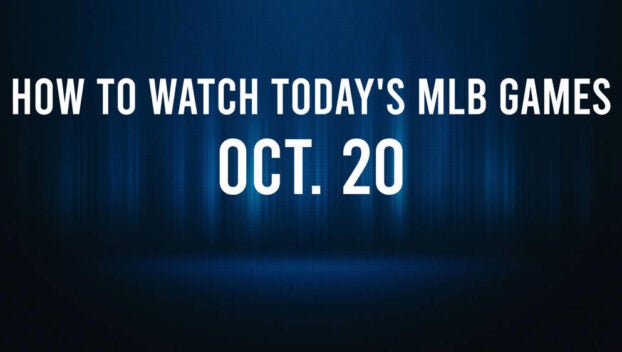 How to Watch the MLB Baseball Playoffs on Sunday, Oct. 20: TV Channel, Live Streaming, Start Times