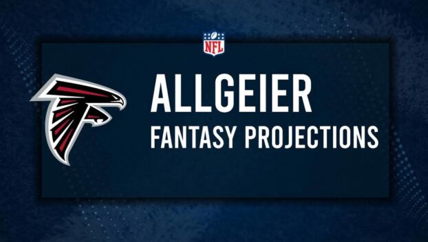 Tyler Allgeier Fantasy Projections: Week 8 vs. the Buccaneers