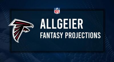 Tyler Allgeier Fantasy Projections: Week 9 vs. the Cowboys