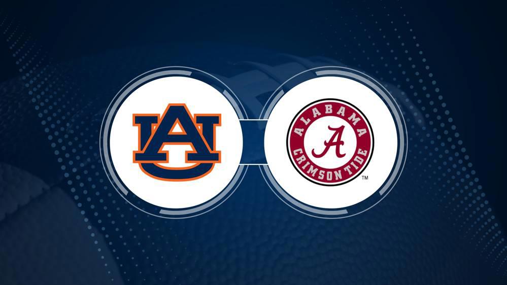 Auburn vs. Alabama: Odds, spread, and over/under - Nov. 30