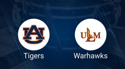 Auburn vs. UL Monroe Nov. 16 Tickets & Start Time