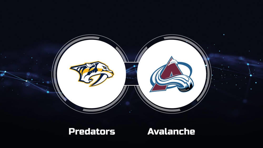 Buy Tickets for Nashville Predators vs. Colorado Avalanche on November 2