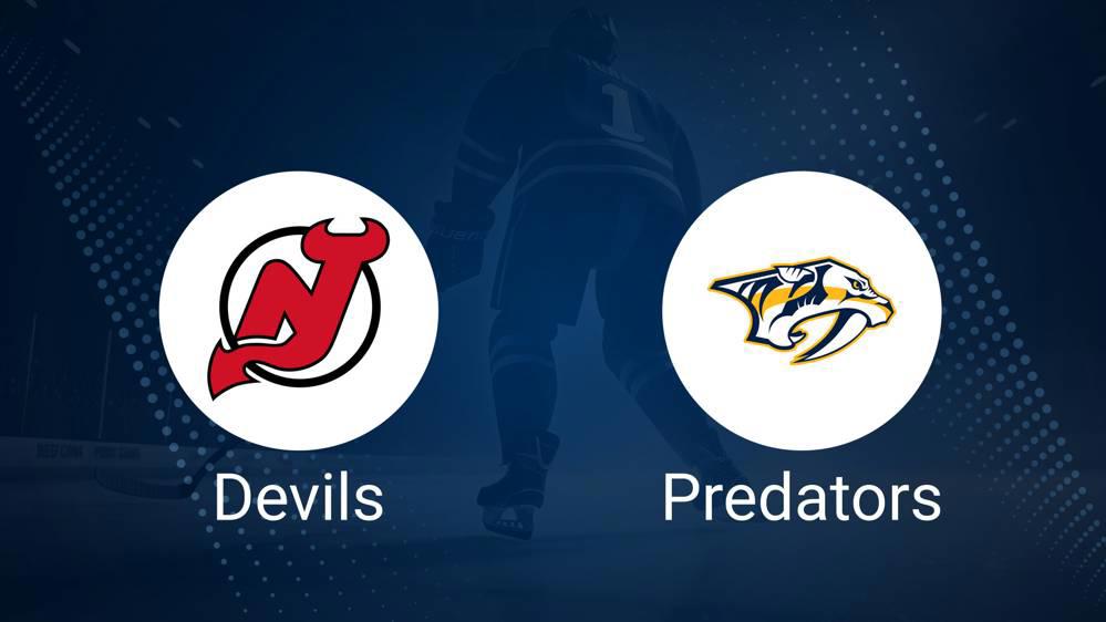 Nashville predators vs new jersey devils hotsell