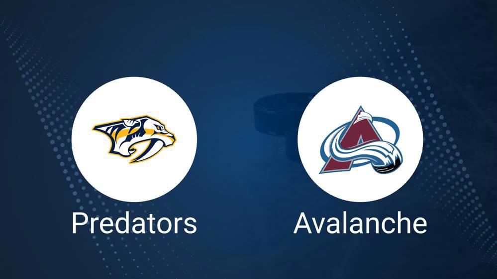 How to Pick the Predators vs. Avalanche Game with Odds, Spread, Betting Line and Stats – November 2