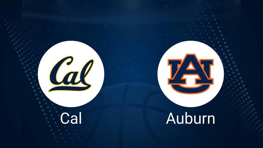 How to Watch Cal vs. Auburn Women's Basketball on TV or Live Stream - November 22