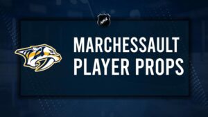 Jonathan Marchessault Player Prop Bets for the Predators vs. Avalanche Game - November 11