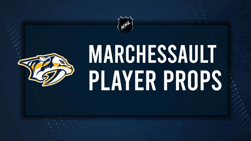 Jonathan Marchessault Player Prop Bets for the Predators vs. Canucks Game - November 17