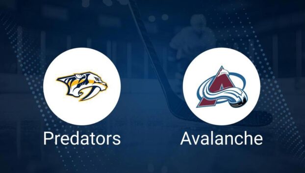 Predators vs. Avalanche Injury Report Today - November 2