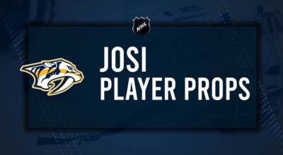 Roman Josi Player Prop Bets for the Predators vs. Avalanche Game - November 11