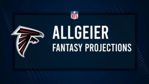 Tyler Allgeier Fantasy Projections: Week 11 vs. the Broncos