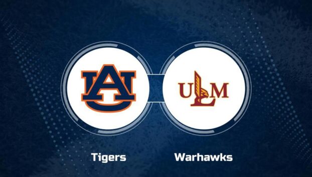 Where to Watch Auburn vs. Louisiana-Monroe on TV or Streaming Live - Nov. 16