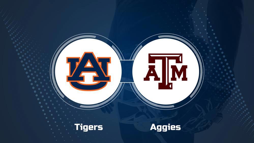 Where to Watch Auburn vs. Texas A&M on TV or Streaming Live - Nov. 23