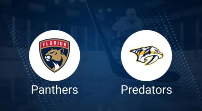 Where to Watch Florida Panthers vs. Nashville Predators on TV or Streaming Live - November 7