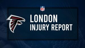 Will Drake London Play in Week 10? NFL Injury Status, News & Updates