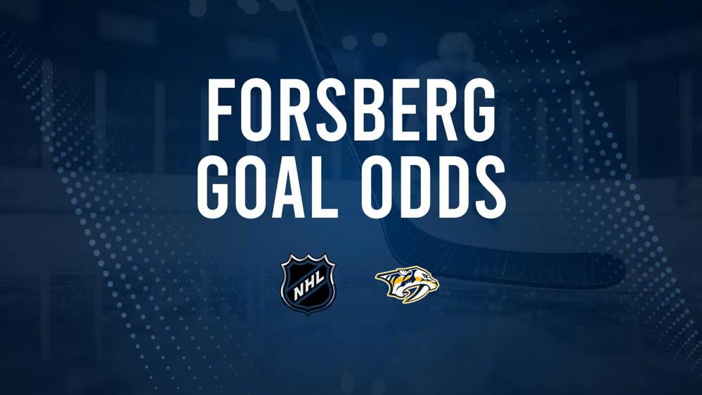 Will Filip Forsberg Score a Goal Against the Avalanche on November 11?