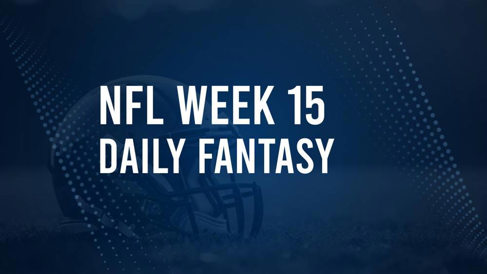 DFS Salaries and Projections for NFL Week 15