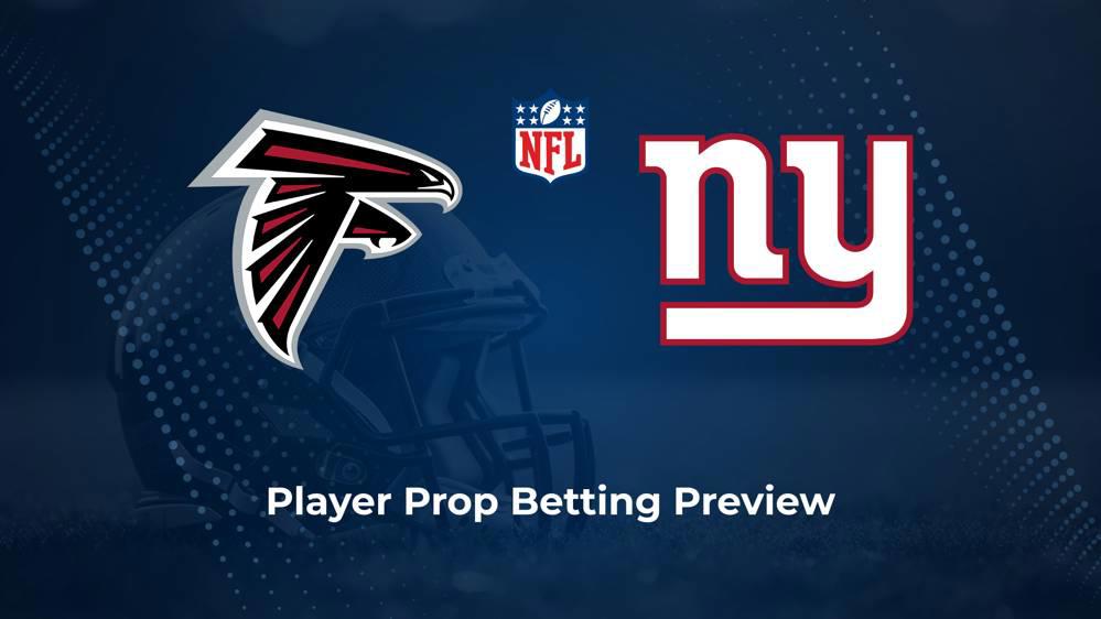 Falcons vs. Giants Player Props & Odds – Week 16