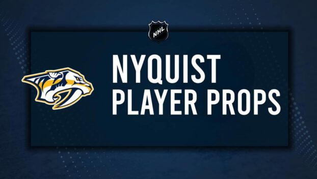 Gustav Nyquist Player Prop Bets for the Predators vs. Flames Game - December 10