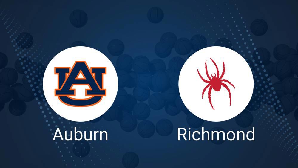 How to Watch Auburn vs. Richmond on TV or Live Stream - December 8