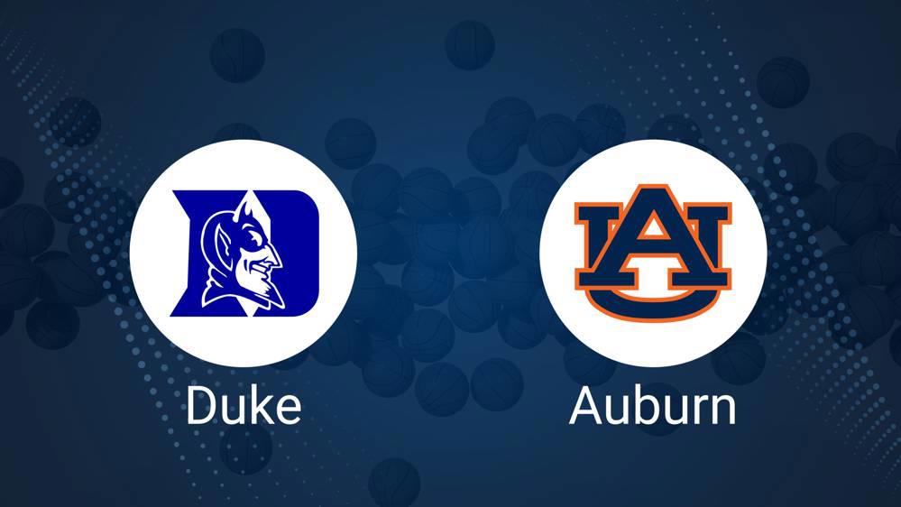 How to Watch Duke vs. Auburn on TV or Live Stream - December 4