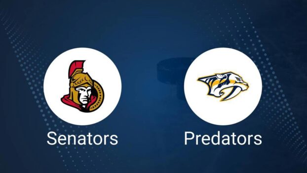 Senators vs. Predators Injury Report Today - December 7