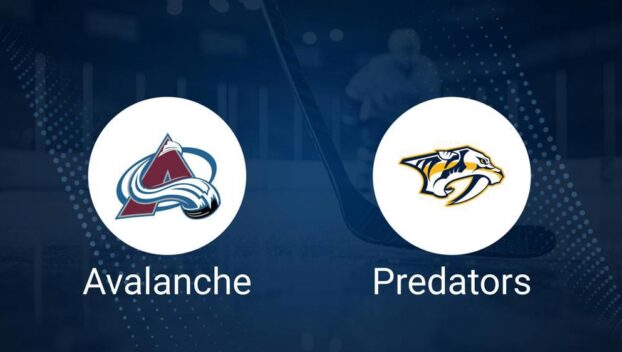 Where to Watch Colorado Avalanche vs. Nashville Predators on TV or Streaming Live - December 14