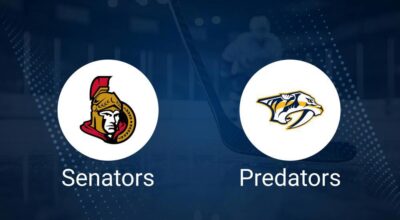 Where to Watch Ottawa Senators vs. Nashville Predators on TV or Streaming Live - December 7