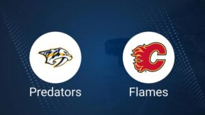 Flames vs. Predators Injury Report Today - January 4