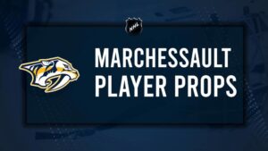 Jonathan Marchessault Player Prop Bets for the Predators vs. Capitals Game - January 11