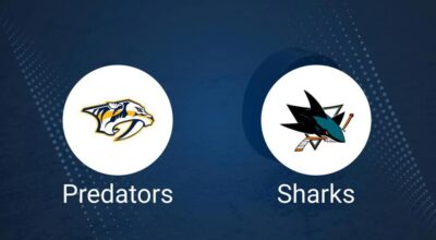 Predators vs. Sharks Injury Report Today - January 21