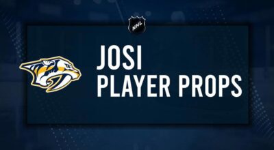 Roman Josi Player Prop Bets for the Predators vs. Ducks Game - January 25