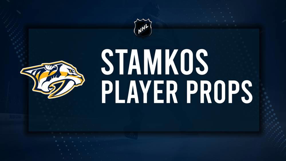 Steven Stamkos Player Prop Bets for the Predators vs. Blackhawks Game - January 16