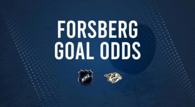 Will Filip Forsberg Score a Goal Against the Sharks on January 21?